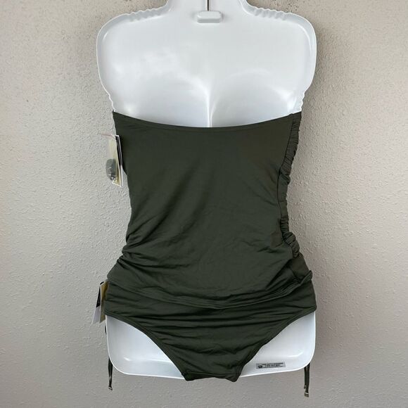 NWT MICHAEL Michael Kors Matching Tankini And Bottoms Sizes XS or S - Picture 3 of 5